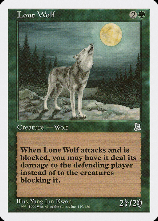 Lone Wolf [Portal Three Kingdoms] | Card Citadel