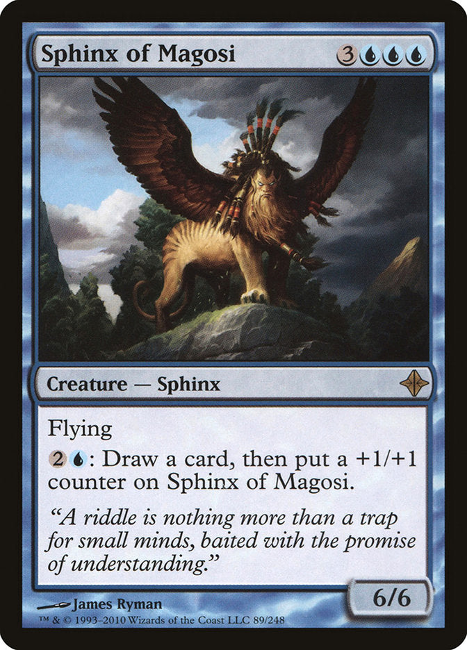 Sphinx of Magosi [Rise of the Eldrazi] | Card Citadel