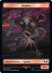 Spawn // Plaguebearer of Nurgle (Surge Foil) [Universes Beyond: Warhammer 40,000 Tokens] | Card Citadel