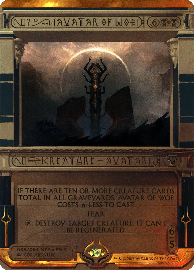 Avatar of Woe [Amonkhet Invocations] | Card Citadel