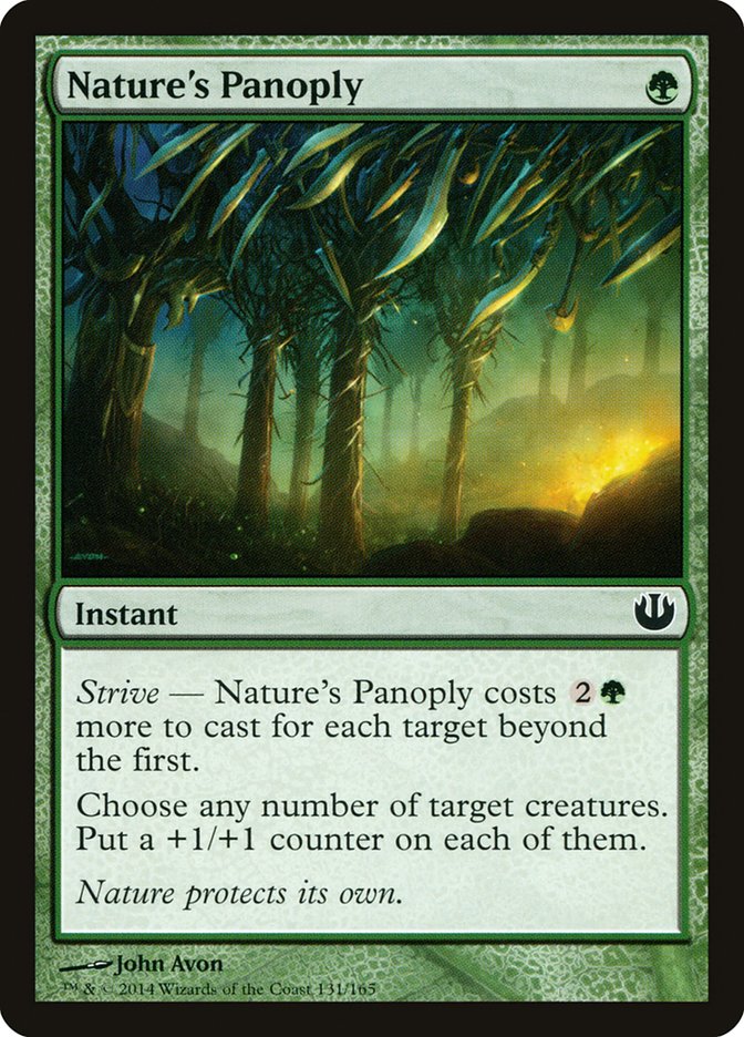 Nature's Panoply [Journey into Nyx] | Card Citadel