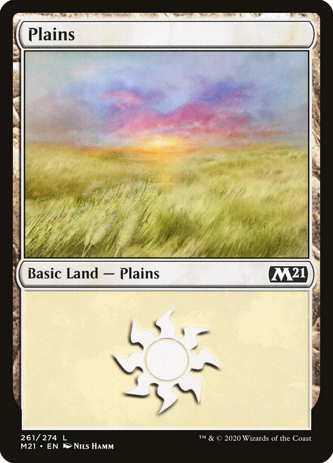 Plains (261) [Core Set 2021] | Card Citadel