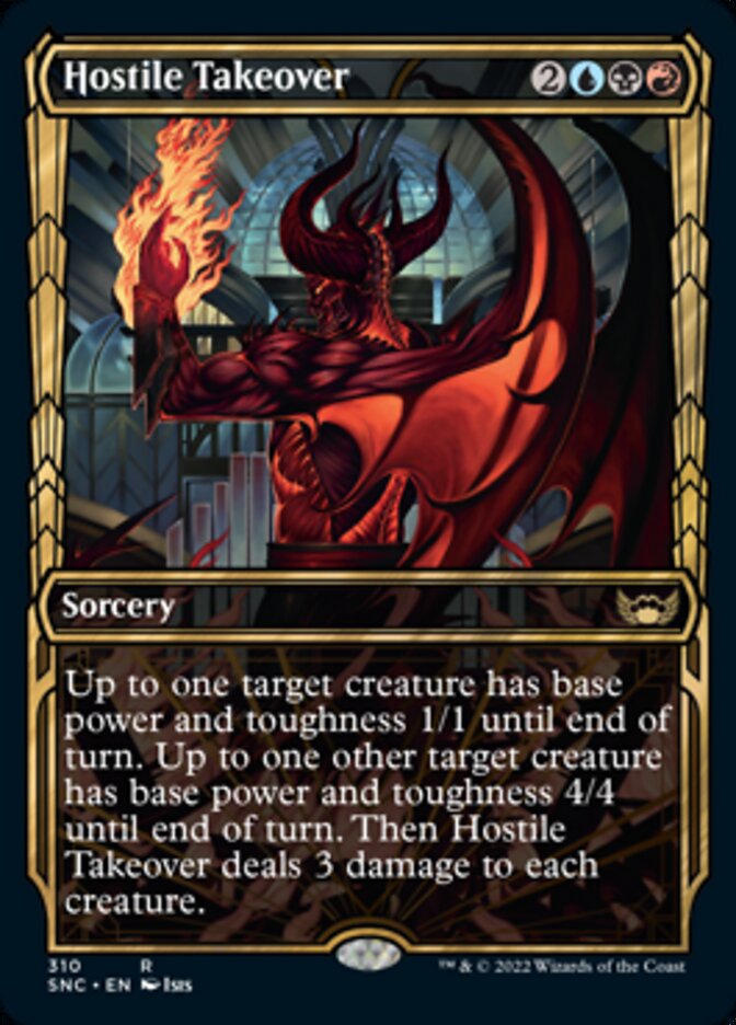 Hostile Takeover (Showcase Golden Age) [Streets of New Capenna] | Card Citadel