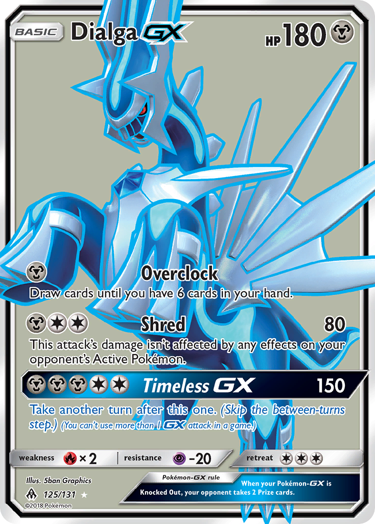 Dialga GX (125/131) [Sun & Moon: Forbidden Light] | Card Citadel