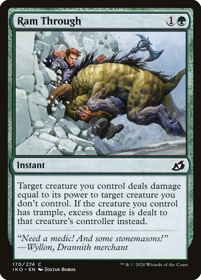 Ram Through [Ikoria: Lair of Behemoths] | Card Citadel