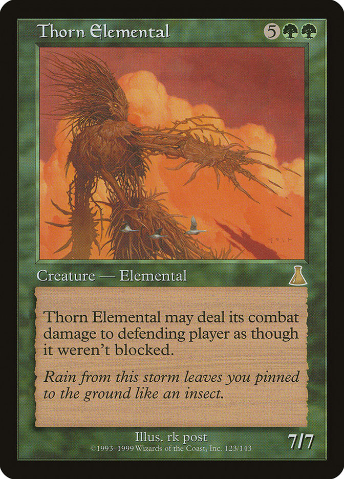 Thorn Elemental [Urza's Destiny] | Card Citadel