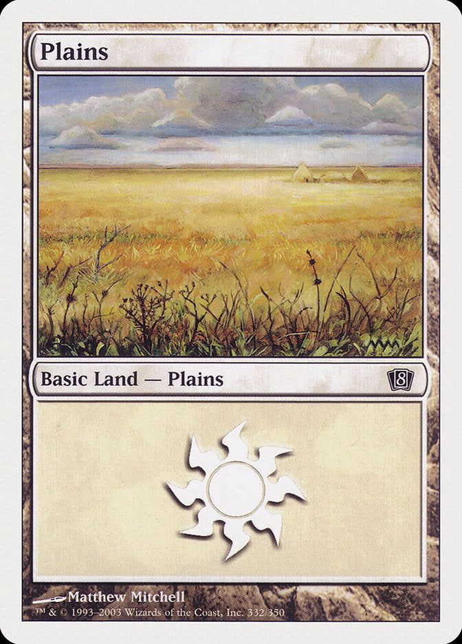 Plains [Eighth Edition] | Card Citadel