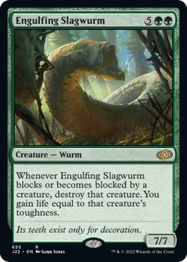 Engulfing Slagwurm [Jumpstart 2022] | Card Citadel