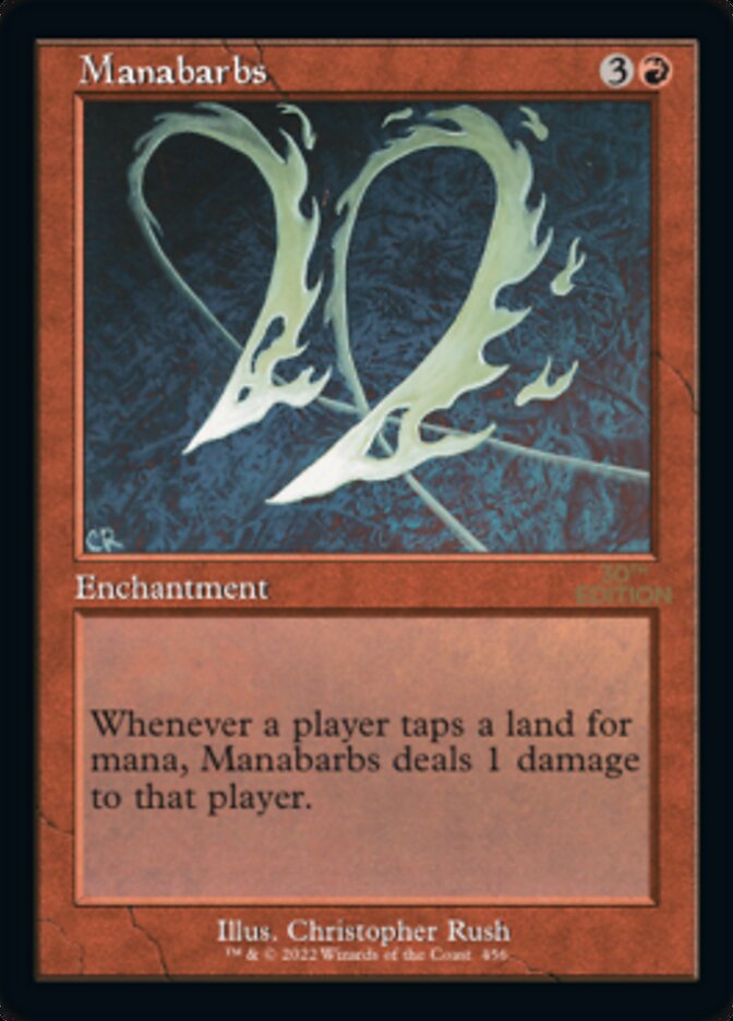 Manabarbs (Retro) [30th Anniversary Edition] | Card Citadel