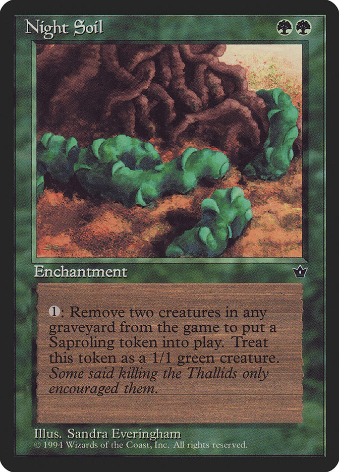 Night Soil (Sandra Everingham) [Fallen Empires] | Card Citadel