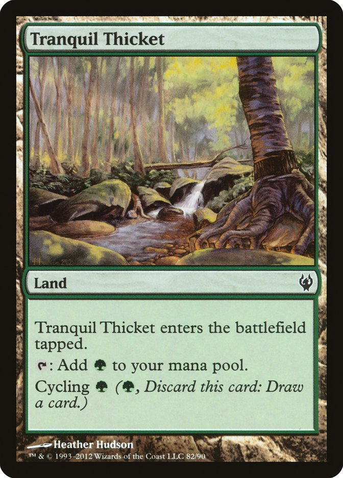 Tranquil Thicket [Duel Decks: Izzet vs. Golgari] | Card Citadel