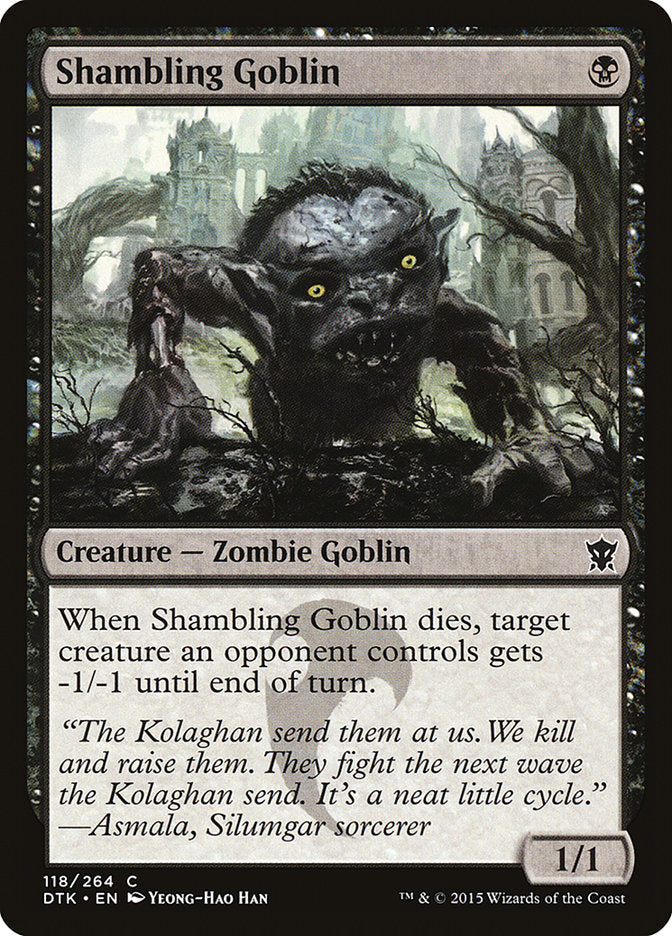 Shambling Goblin [Dragons of Tarkir] | Card Citadel