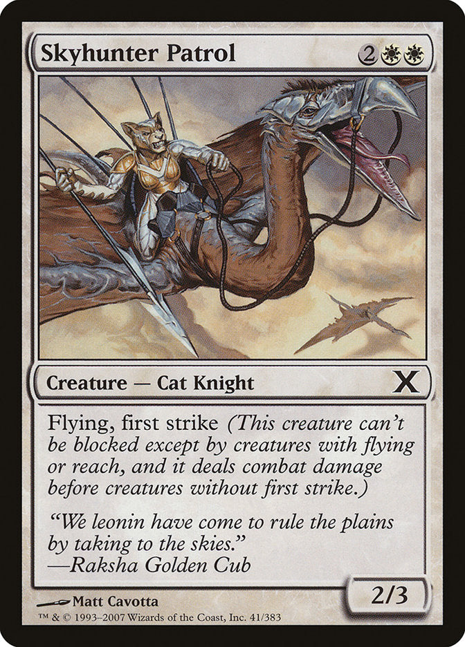 Skyhunter Patrol [Tenth Edition] | Card Citadel