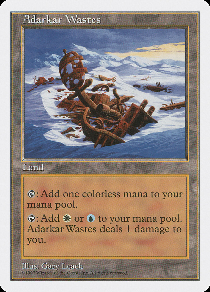 Adarkar Wastes [Fifth Edition] | Card Citadel