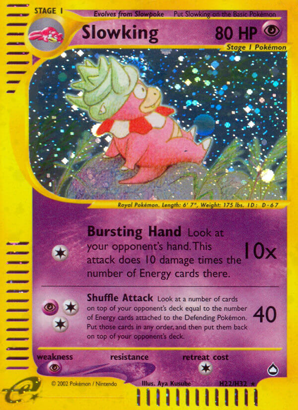 Slowking (H22/H32) [Aquapolis] | Card Citadel