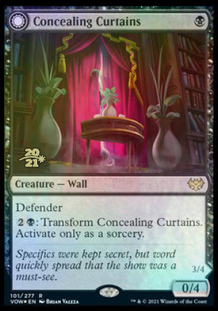 Concealing Curtains // Revealing Eye [Innistrad: Crimson Vow Prerelease Promos] | Card Citadel