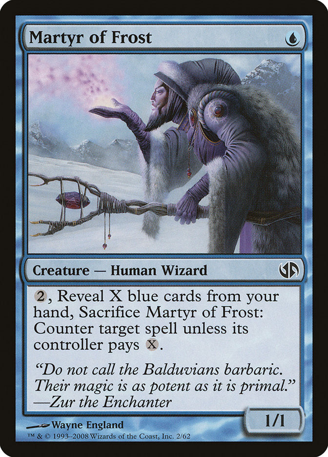 Martyr of Frost [Duel Decks: Jace vs. Chandra] | Card Citadel