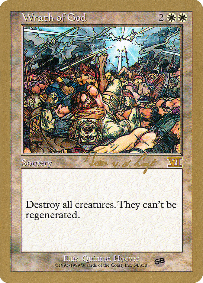 Wrath of God (Tom van de Logt) (SB) [World Championship Decks 2000] | Card Citadel