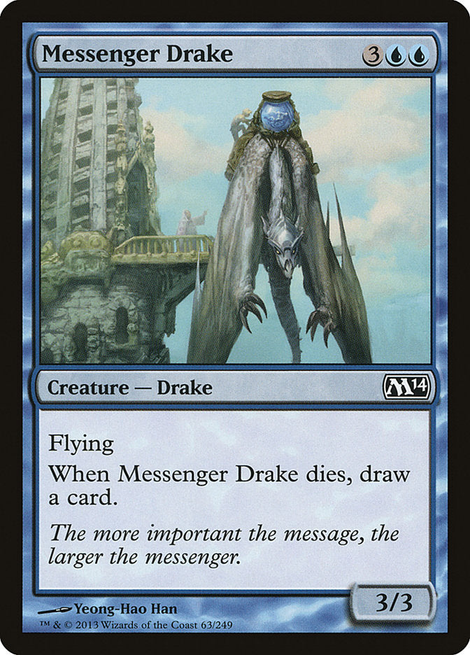 Messenger Drake [Magic 2014] | Card Citadel