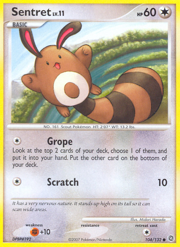 Sentret (104/132) [Diamond & Pearl: Secret Wonders] | Card Citadel