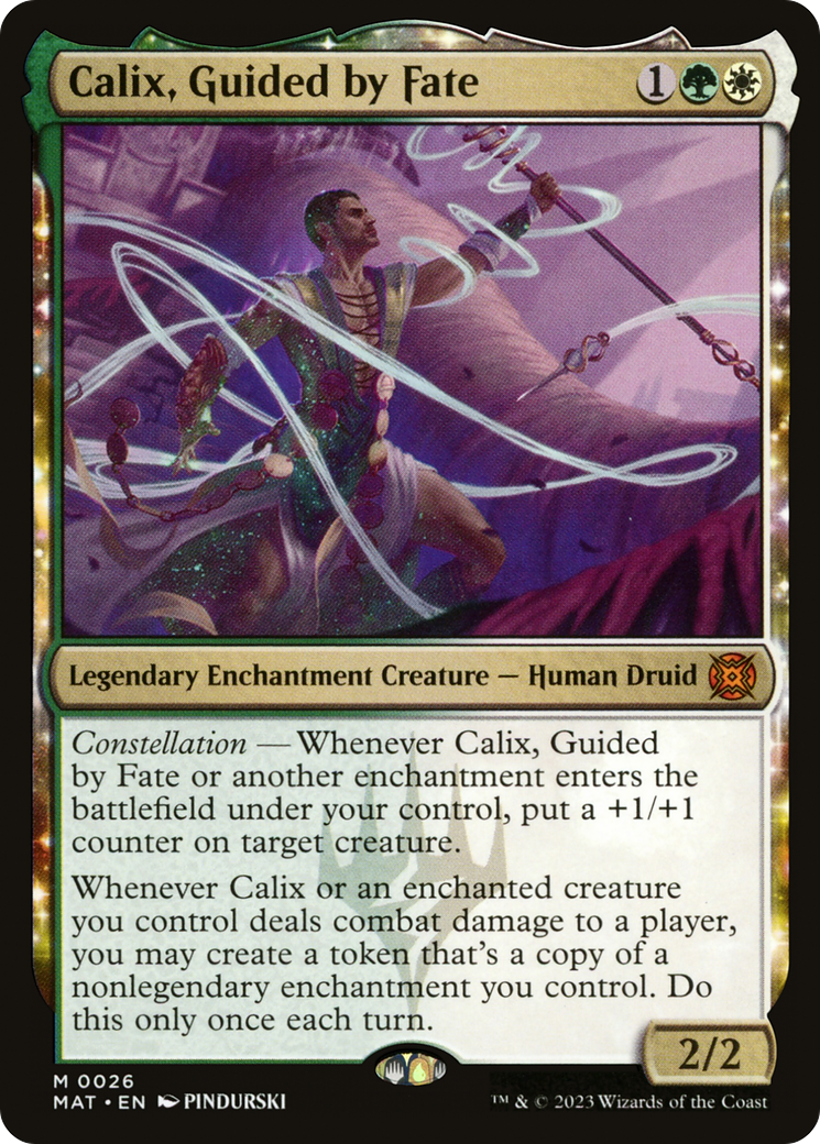 Calix, Guided by Fate [March of the Machine: The Aftermath] | Card Citadel