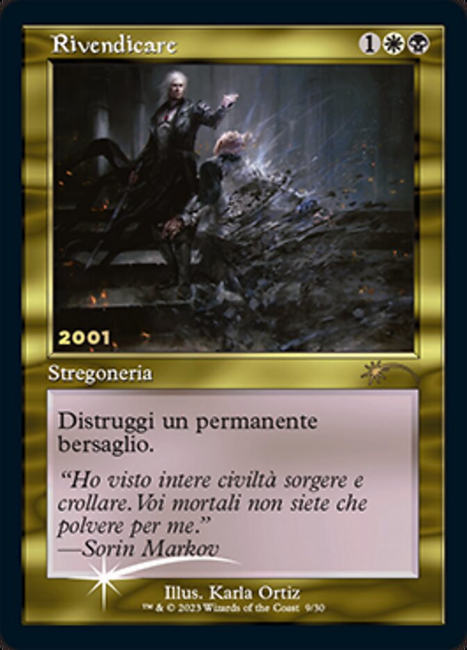 Rivendicare (Vindicate) [30th Anniversary Promos] | Card Citadel