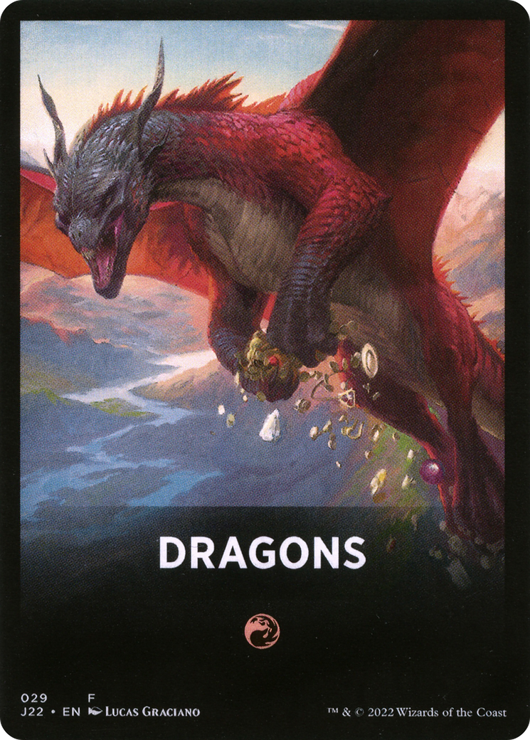 Dragons Theme Card [Jumpstart 2022 Front Cards] | Card Citadel