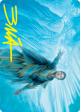Echoing Equation Art Card (Gold-Stamped Signature) [Strixhaven: School of Mages Art Series] | Card Citadel