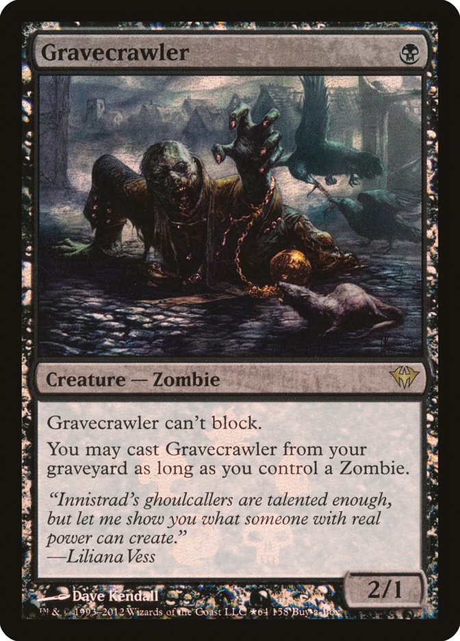 Gravecrawler (Buy-A-Box) [Dark Ascension Promos] | Card Citadel