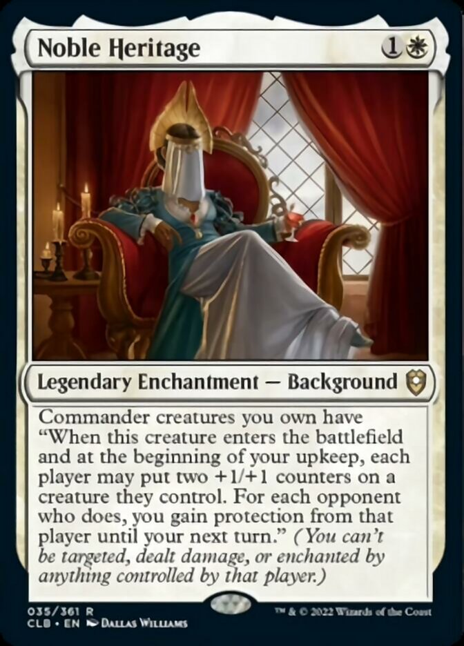 Noble Heritage [Commander Legends: Battle for Baldur's Gate] | Card Citadel