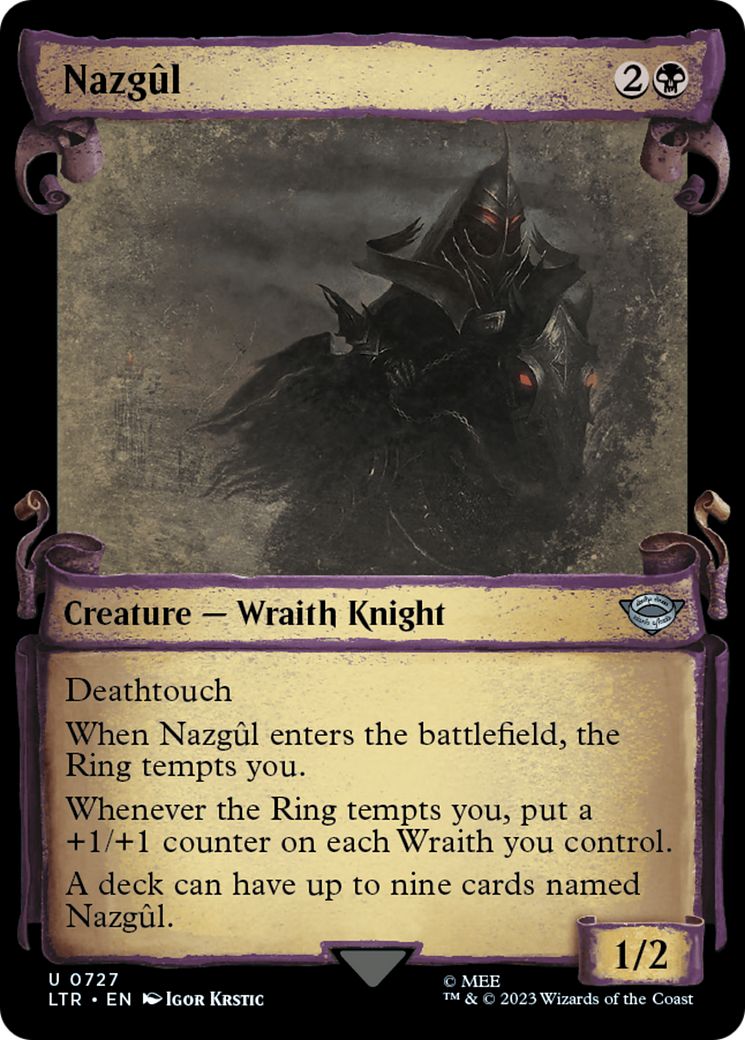 Nazgul (0727) [The Lord of the Rings: Tales of Middle-Earth Showcase Scrolls] | Card Citadel