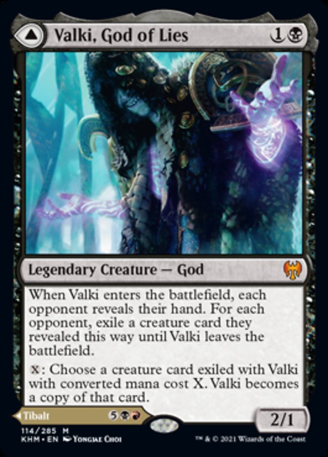 Valki, God of Lies // Tibalt, Cosmic Impostor [Kaldheim] | Card Citadel