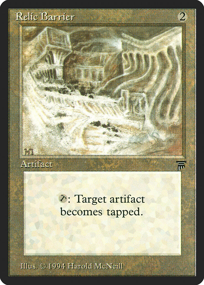 Relic Barrier [Legends] | Card Citadel
