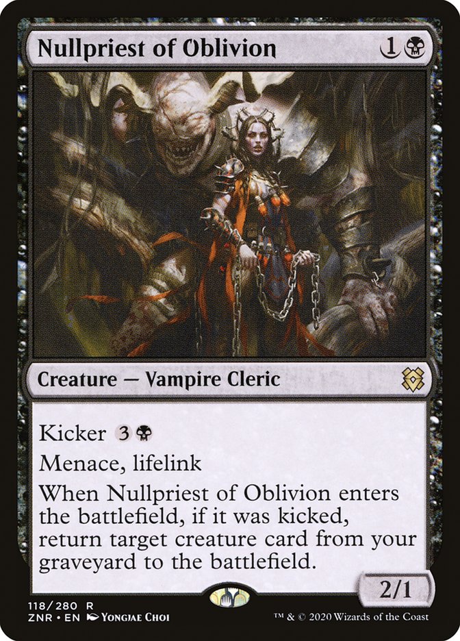 Nullpriest of Oblivion [Zendikar Rising] | Card Citadel
