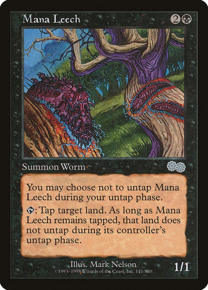 Mana Leech [Urza's Saga] | Card Citadel