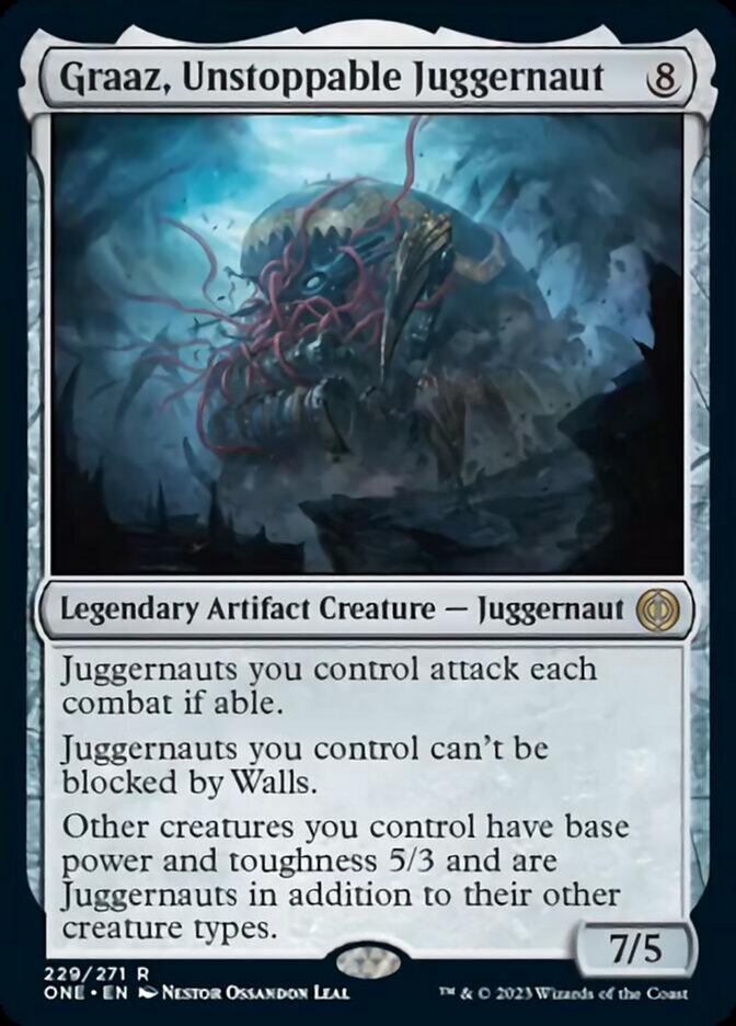 Graaz, Unstoppable Juggernaut [Phyrexia: All Will Be One] | Card Citadel