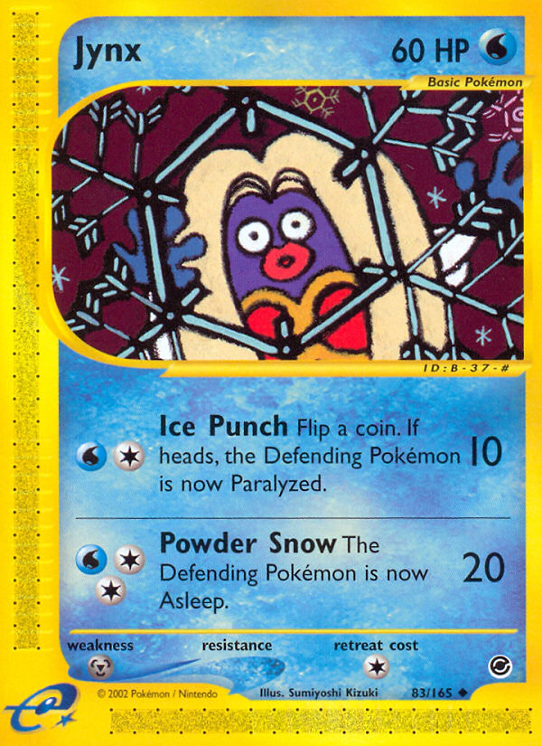 Jynx (83/165) [Expedition: Base Set] | Card Citadel