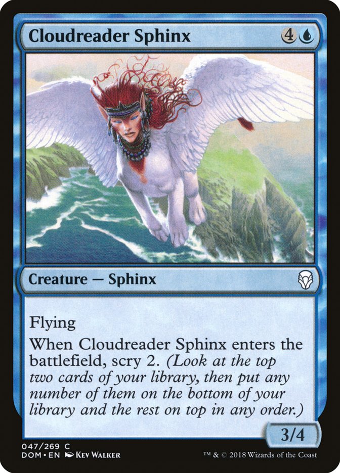Cloudreader Sphinx [Dominaria] | Card Citadel