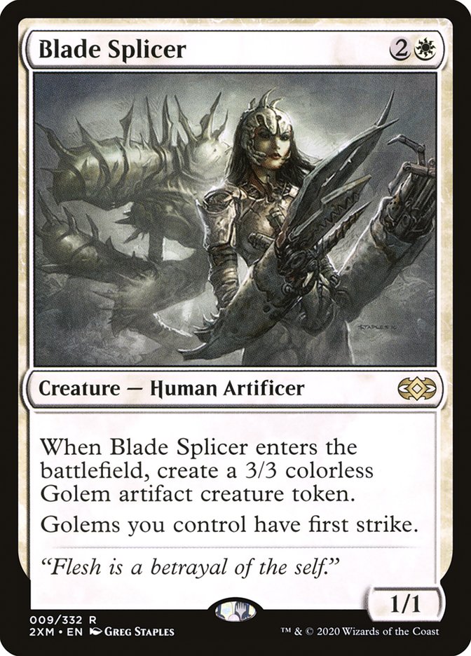 Blade Splicer [Double Masters] | Card Citadel