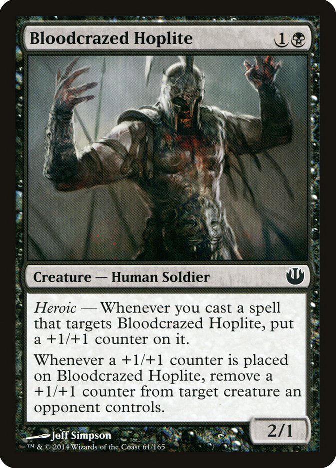 Bloodcrazed Hoplite [Journey into Nyx] | Card Citadel