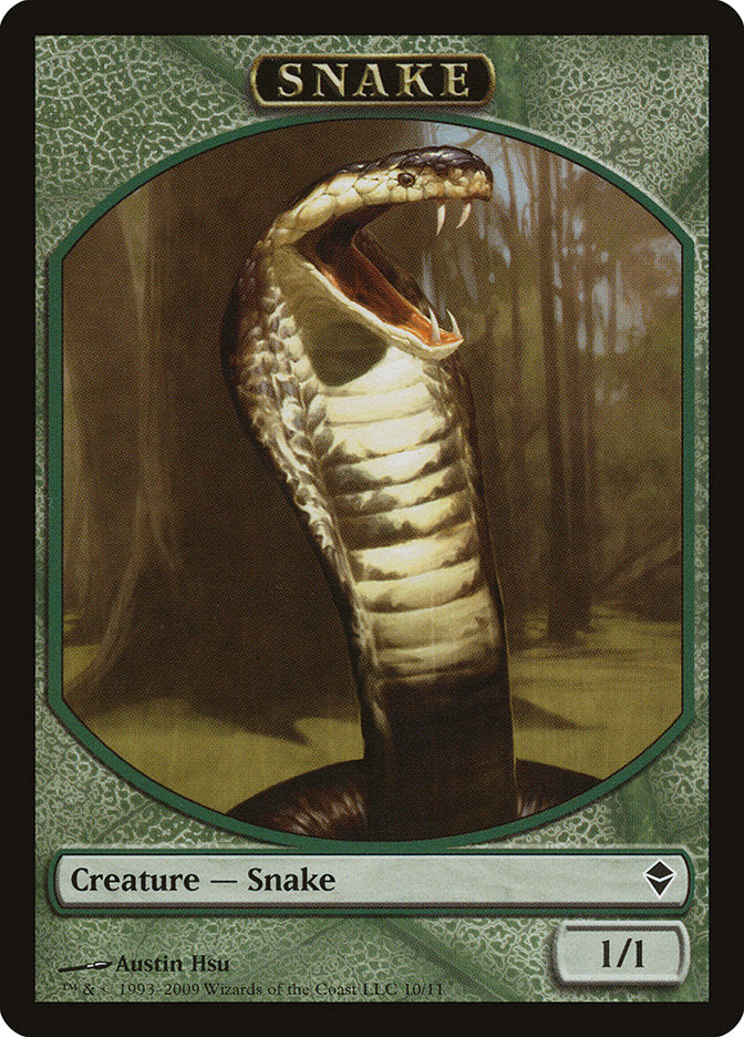 Snake [Zendikar Tokens] | Card Citadel