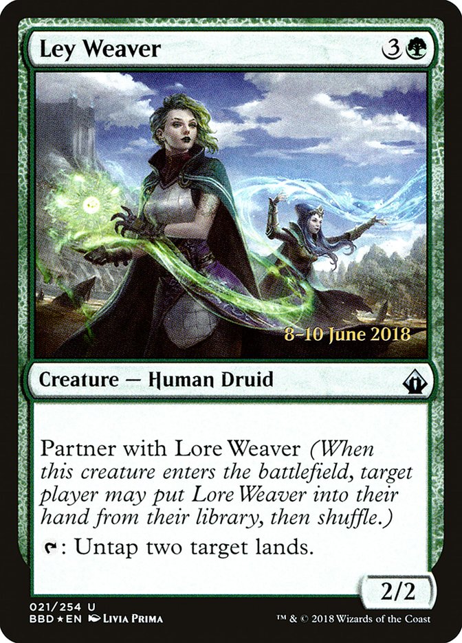 Ley Weaver [Battlebond Promos] | Card Citadel