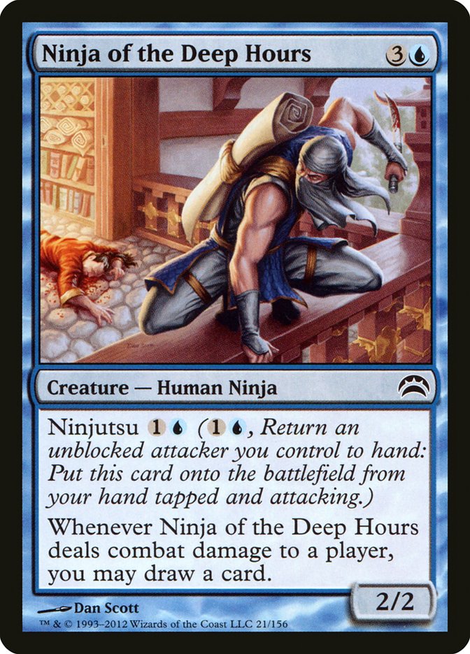 Ninja of the Deep Hours [Planechase 2012] | Card Citadel