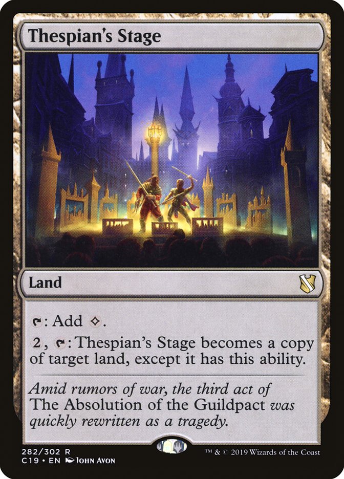 Thespian's Stage [Commander 2019] | Card Citadel