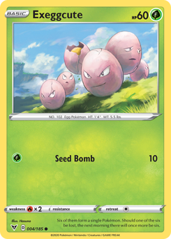 Exeggcute (004/185) [Sword & Shield: Vivid Voltage] | Card Citadel