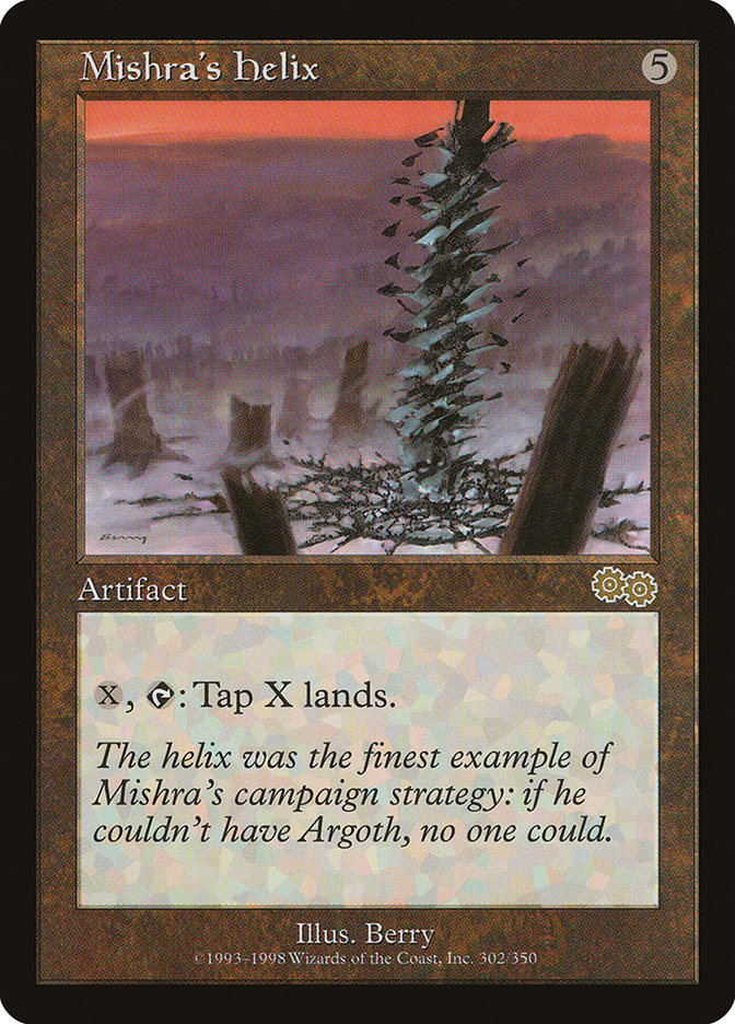 Mishra's Helix [Urza's Saga] | Card Citadel