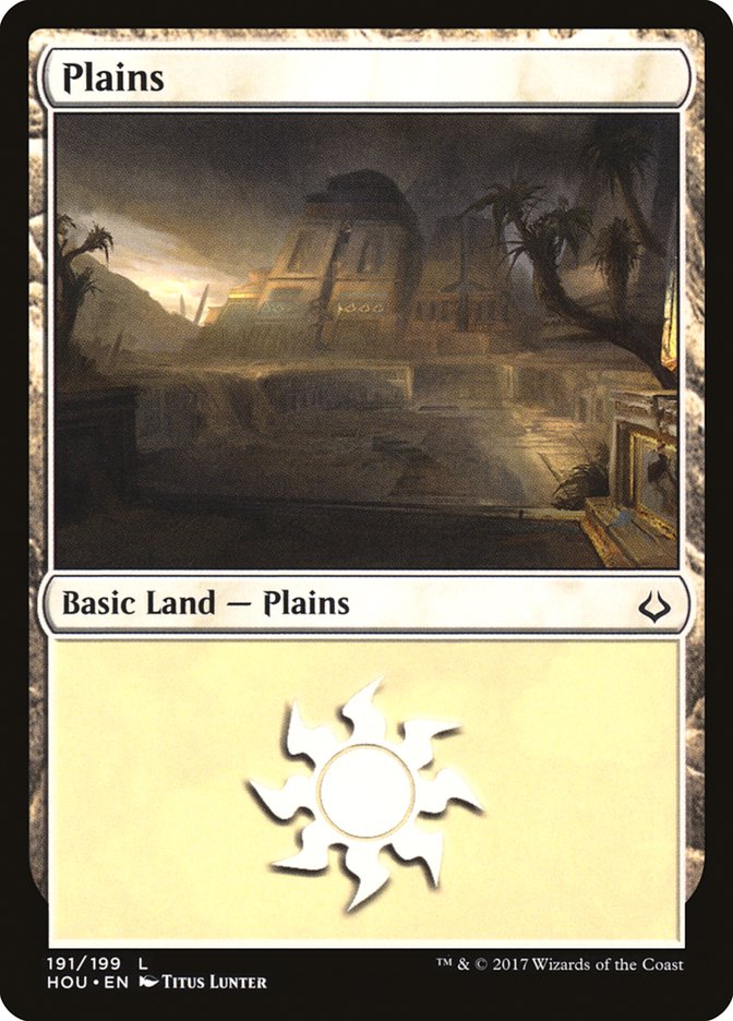 Plains (191) [Hour of Devastation] | Card Citadel