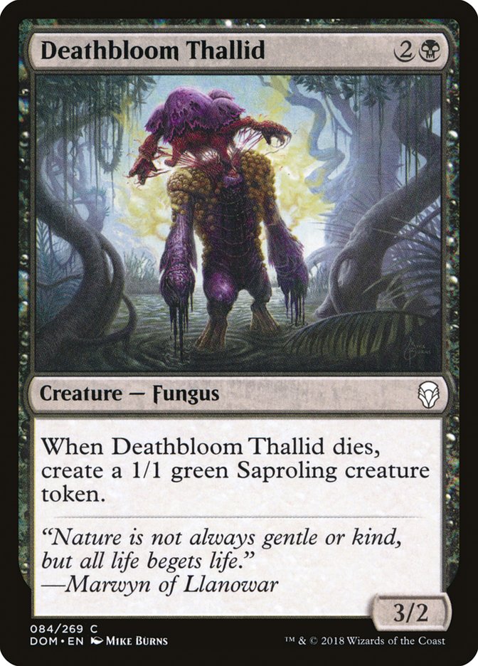Deathbloom Thallid [Dominaria] | Card Citadel