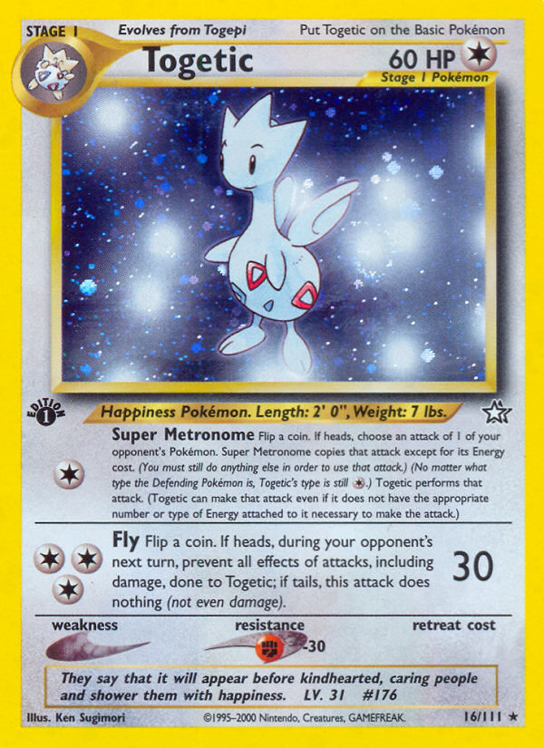 Togetic (16/111) [Neo Genesis 1st Edition] | Card Citadel