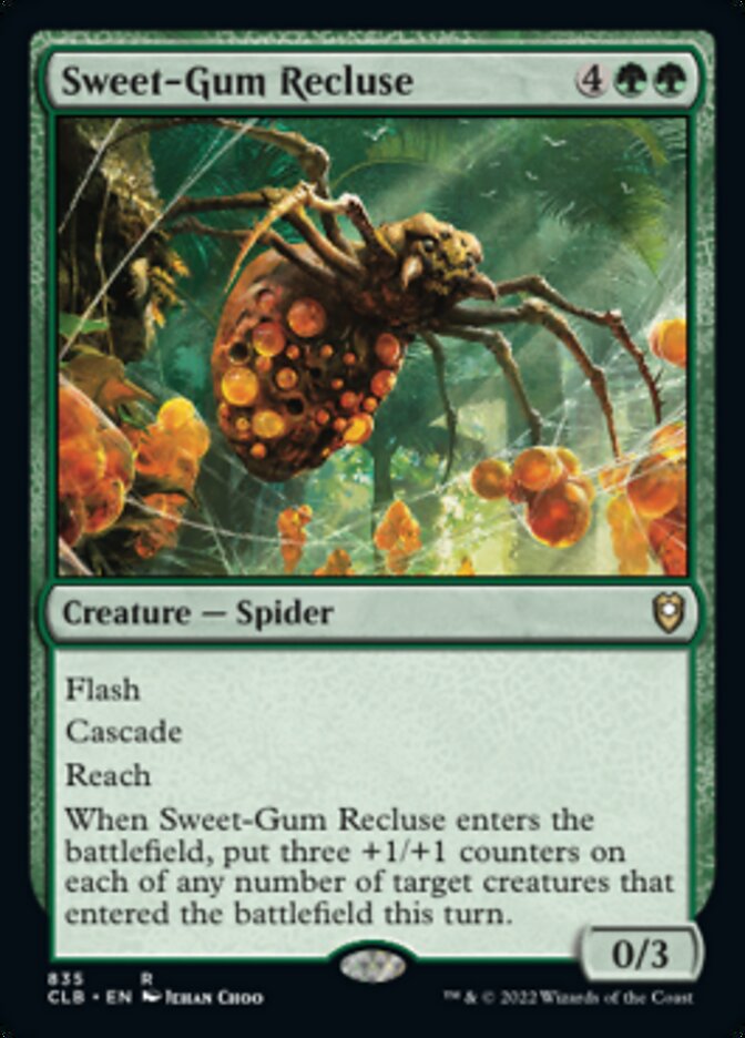 Sweet-Gum Recluse [Commander Legends: Battle for Baldur's Gate] | Card Citadel